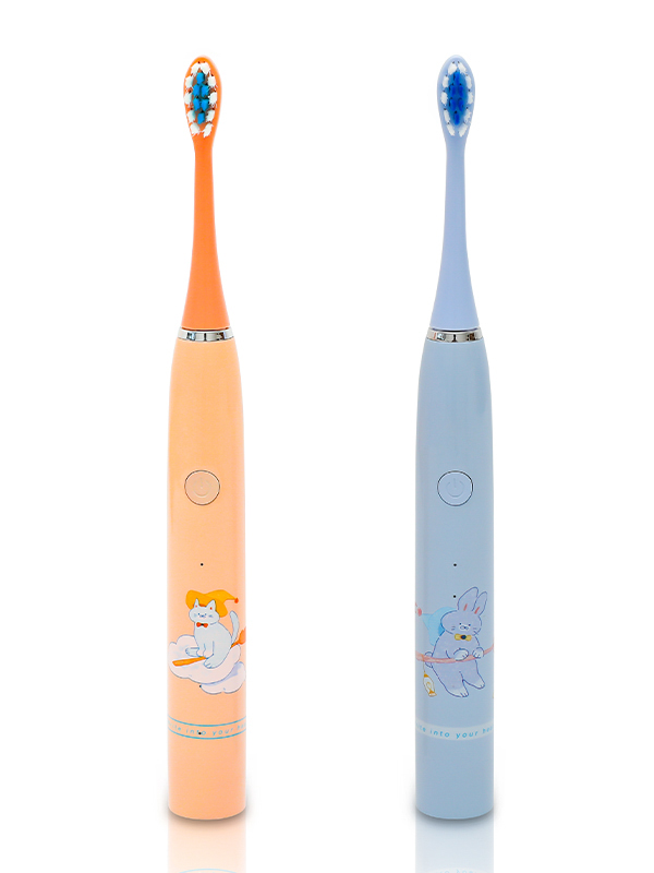 Escova de dentes elétrica infantil de baixa amplitude e baixo dano DY-602C